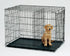 48' Collapsible Metal Dog Puppy Crate Cat Cage With Divider