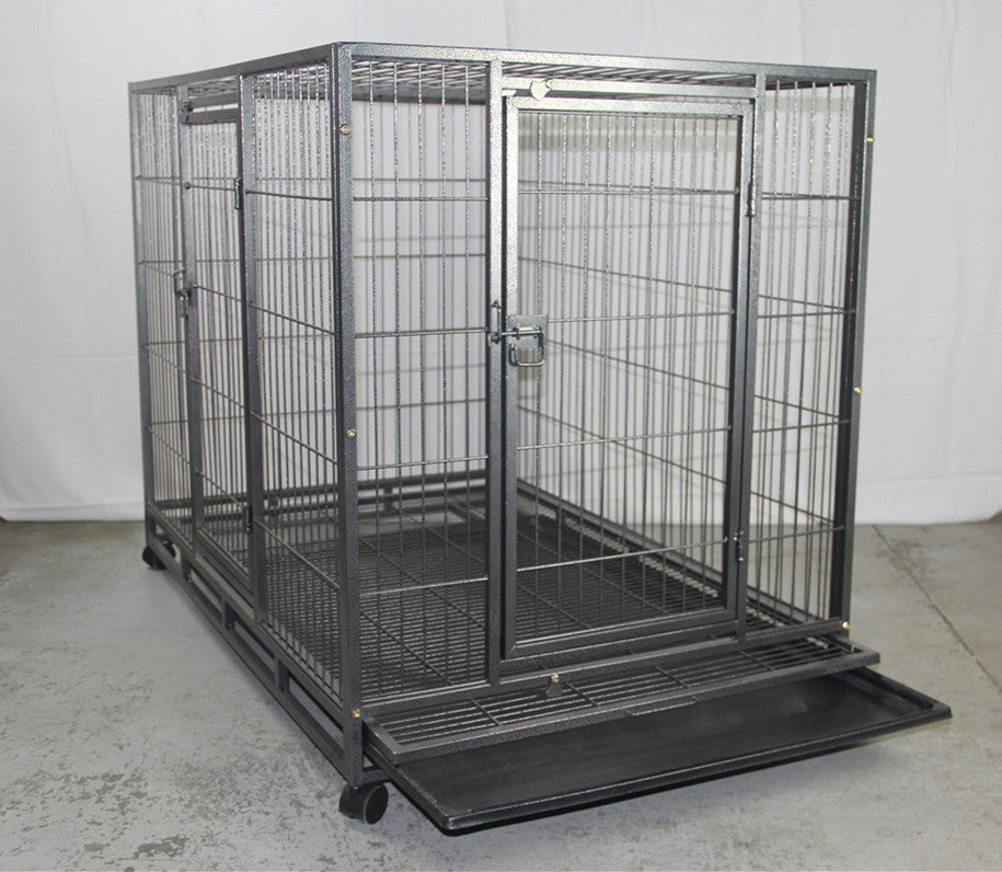 XL Pet Dog Cat Cage Metal Crate Kennel Portable Puppy Cat Rabbit House
