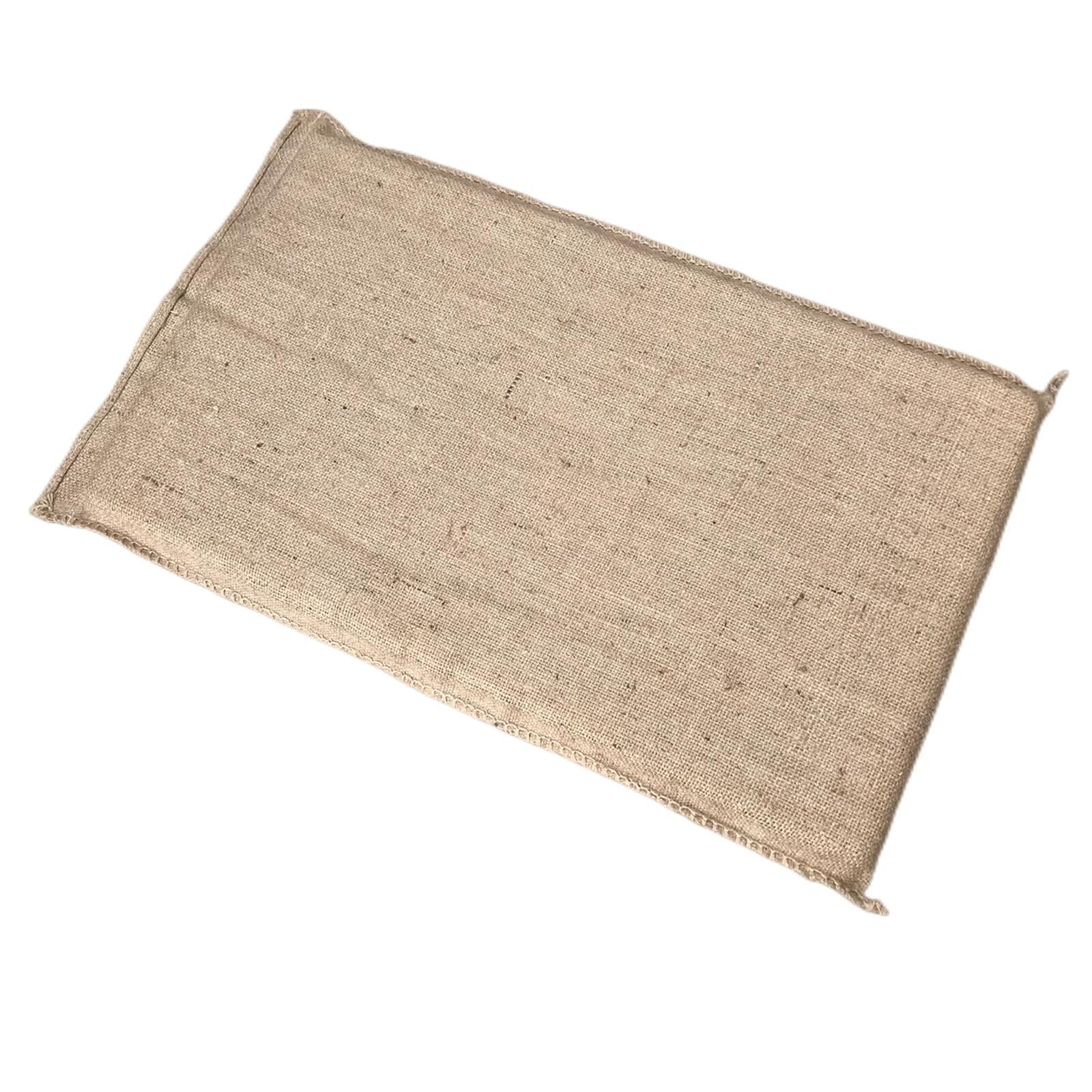 YES4PETS Mini Hessian Pet Dog Puppy Bed Mat Pad House Kennel Cushion With Foam 70x54x4 cm