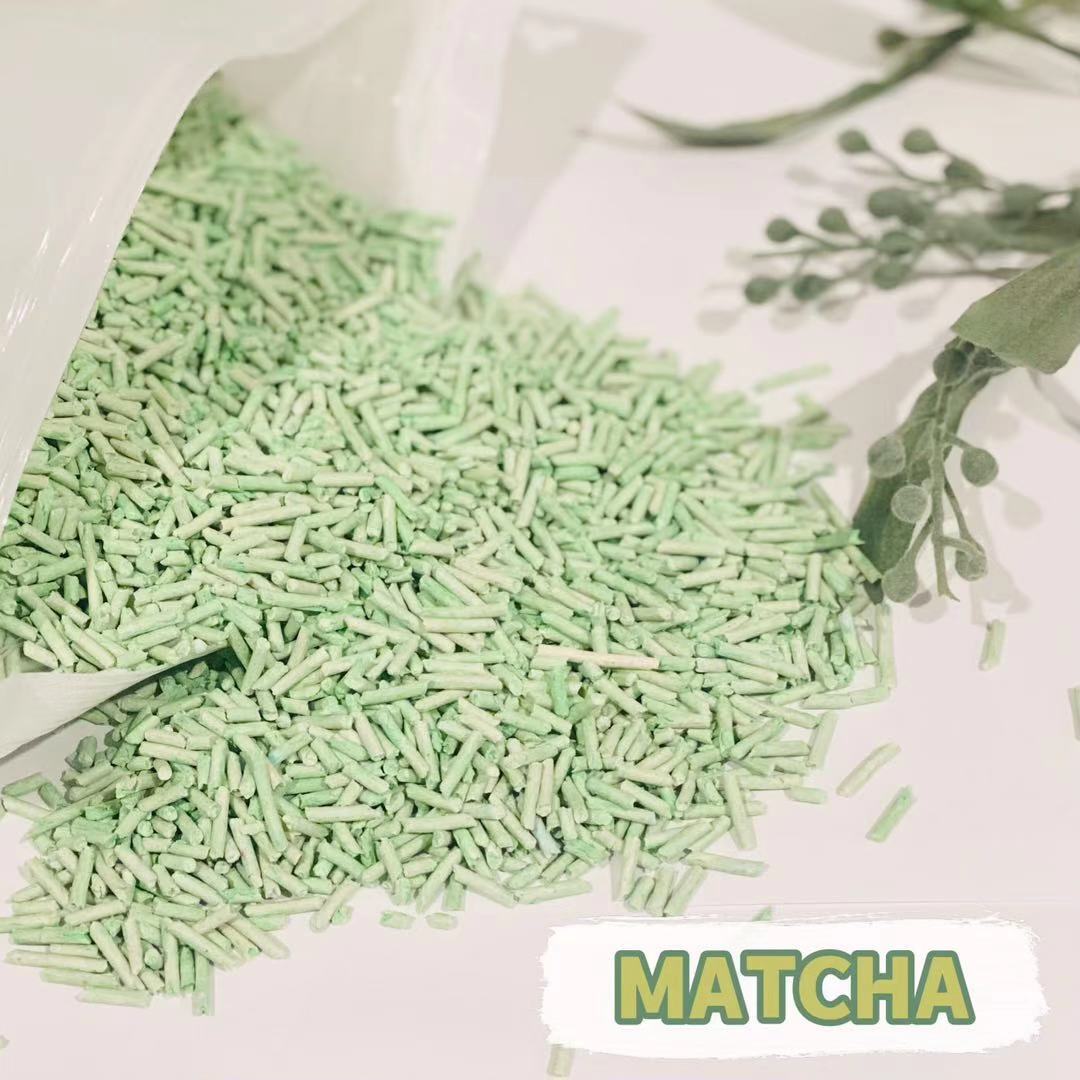 Matcha 16KG Biodegradable Flushable Clumping Cat Tofu Eco Litter