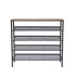 YES4HOMES 5-Tier Large Shoe Rack Shelf Stand Flat & Slant Adjustable Storage Organizer 100 cm