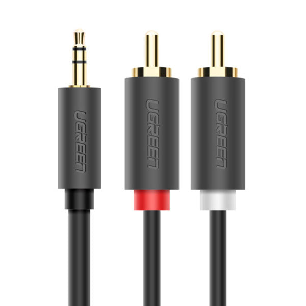UGREEN 3.5mm male to 2RCA male cable 5M 10513