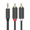 UGREEN 3.5mm male to 2RCA male cable 5M 10513