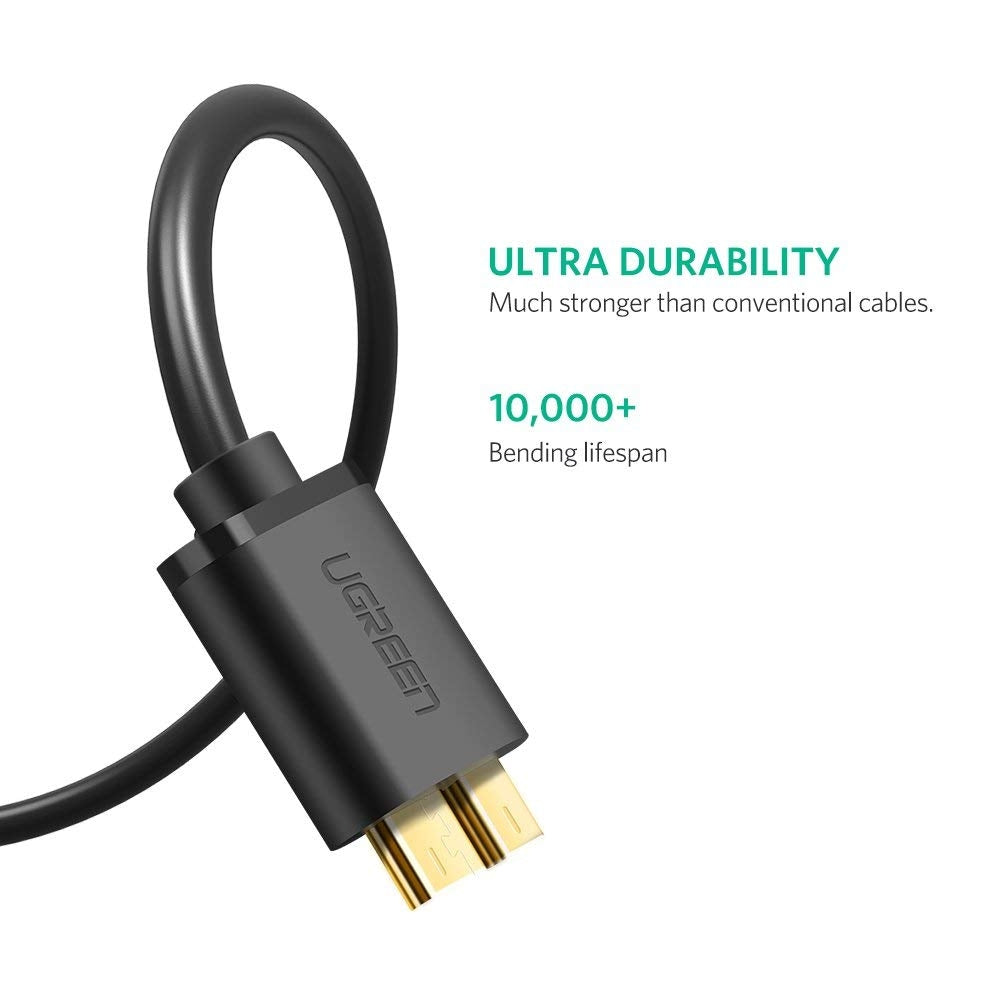 UGREEN USB 3.0 A Male to Micro USB 3.0 Male Cable 1m Black 10841
