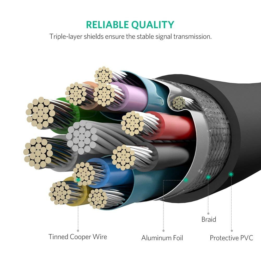 UGREEN USB 3.0 A Male to Micro USB 3.0 Male Cable 1m Black 10841