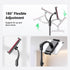 15647 2-in-1 Tablet Max 12.9 inch + Phone Max 7.2 inch Tripod Stand