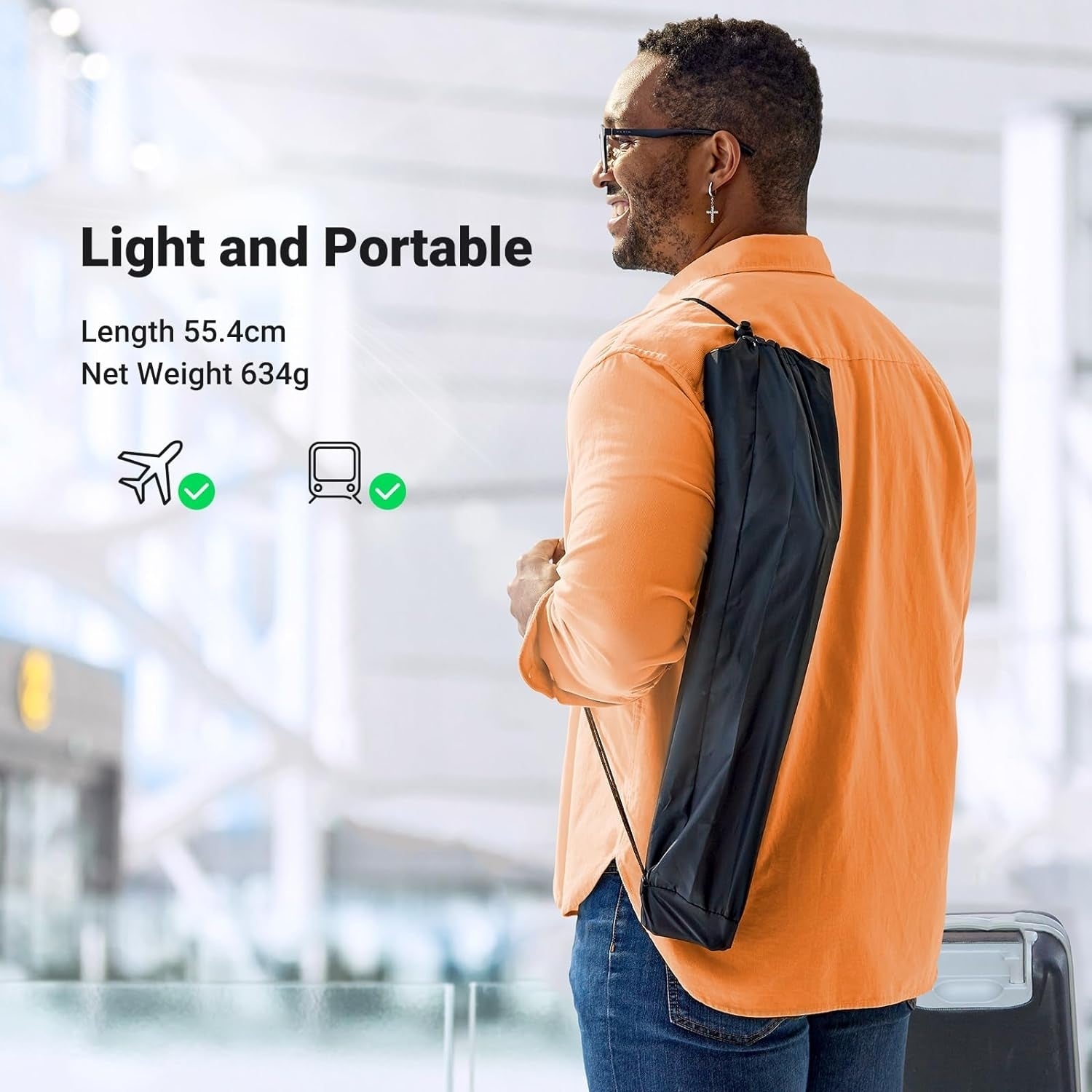 15647 2-in-1 Tablet Max 12.9 inch + Phone Max 7.2 inch Tripod Stand