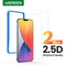 20337 2.5D Full Cover HD Screen Tempered Protective Film for iPhone 12/6.1"  Twin Pack