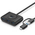 UGreen USB 3.0 Hub With Type C port Black 1M 40850