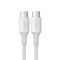 UGREEN 60552 USB-C 2.0 to TYPE-C Male to Male Data Cable 5A 2M White