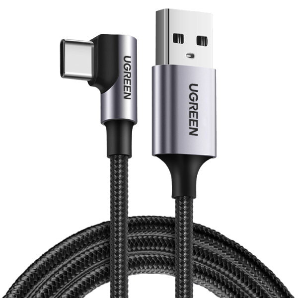 UGREEN 70255 USB-A to 90 Degree Angle USB-C Cable 3M