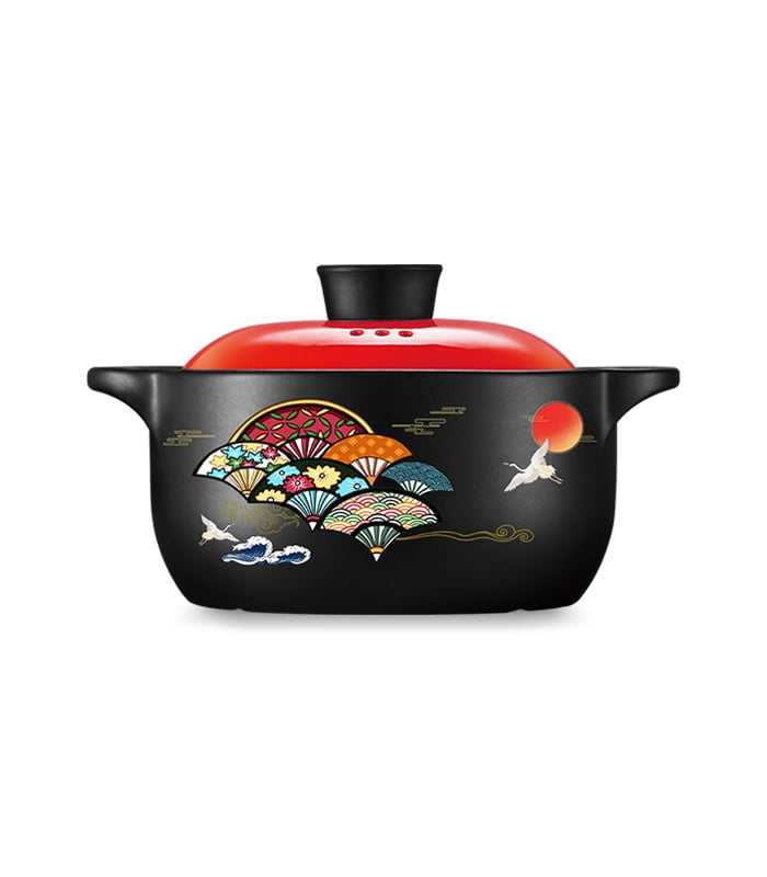 Color King Casserole with Lid Red (4000ML)