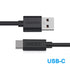 CHOETECH AC0004 USB-A to USB-C Charge & Sync Cable 3M Black