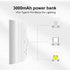 CHOETECH B660-WH 3000mAh Mini Power Bank with 3 Magnetic Connectors White