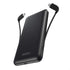 CHOETECH B688-BK 10000mAh MFi Certified PD18W Power Bank with 2 cables