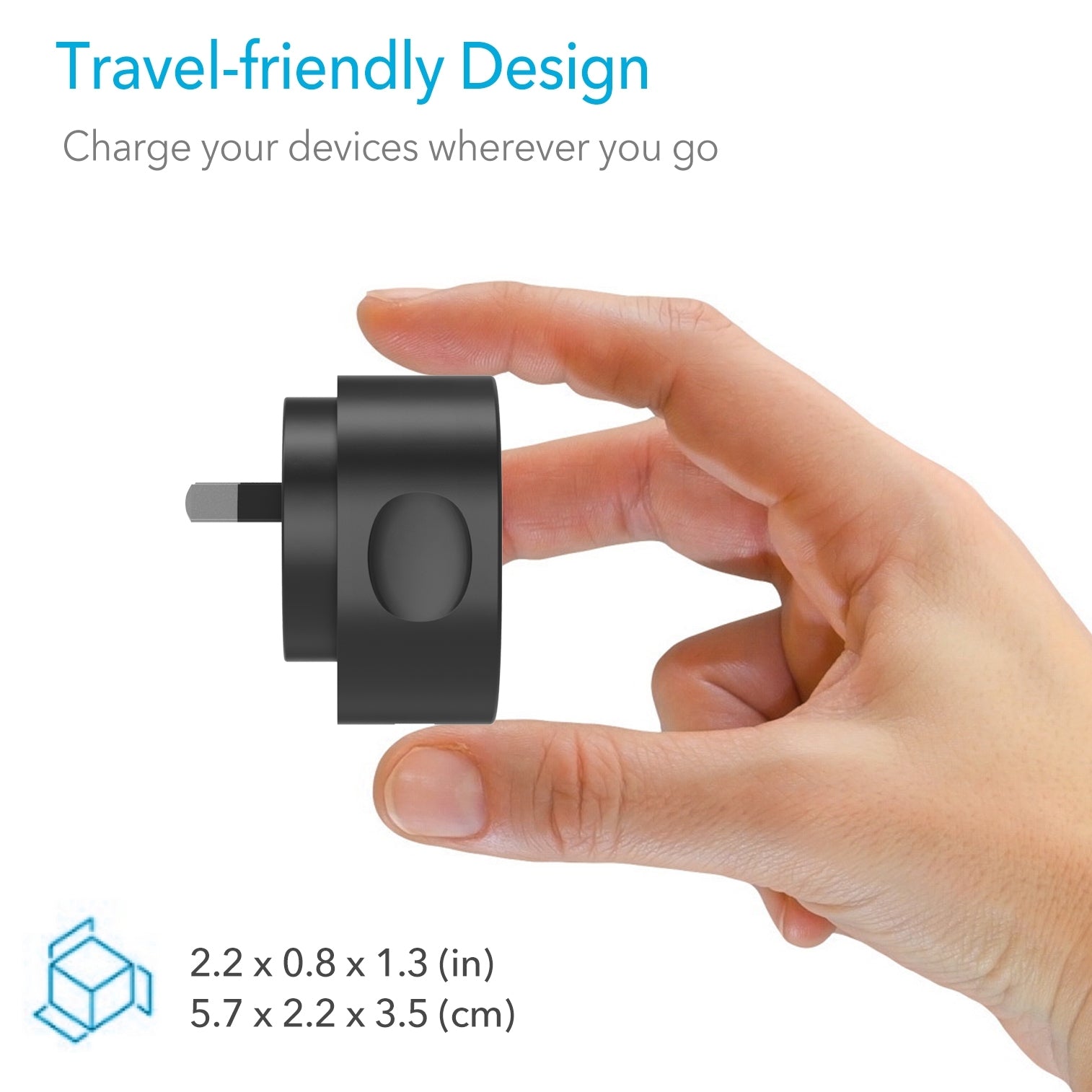 CHOETECH C0203 USB-A AC Adapter AU standard 12W