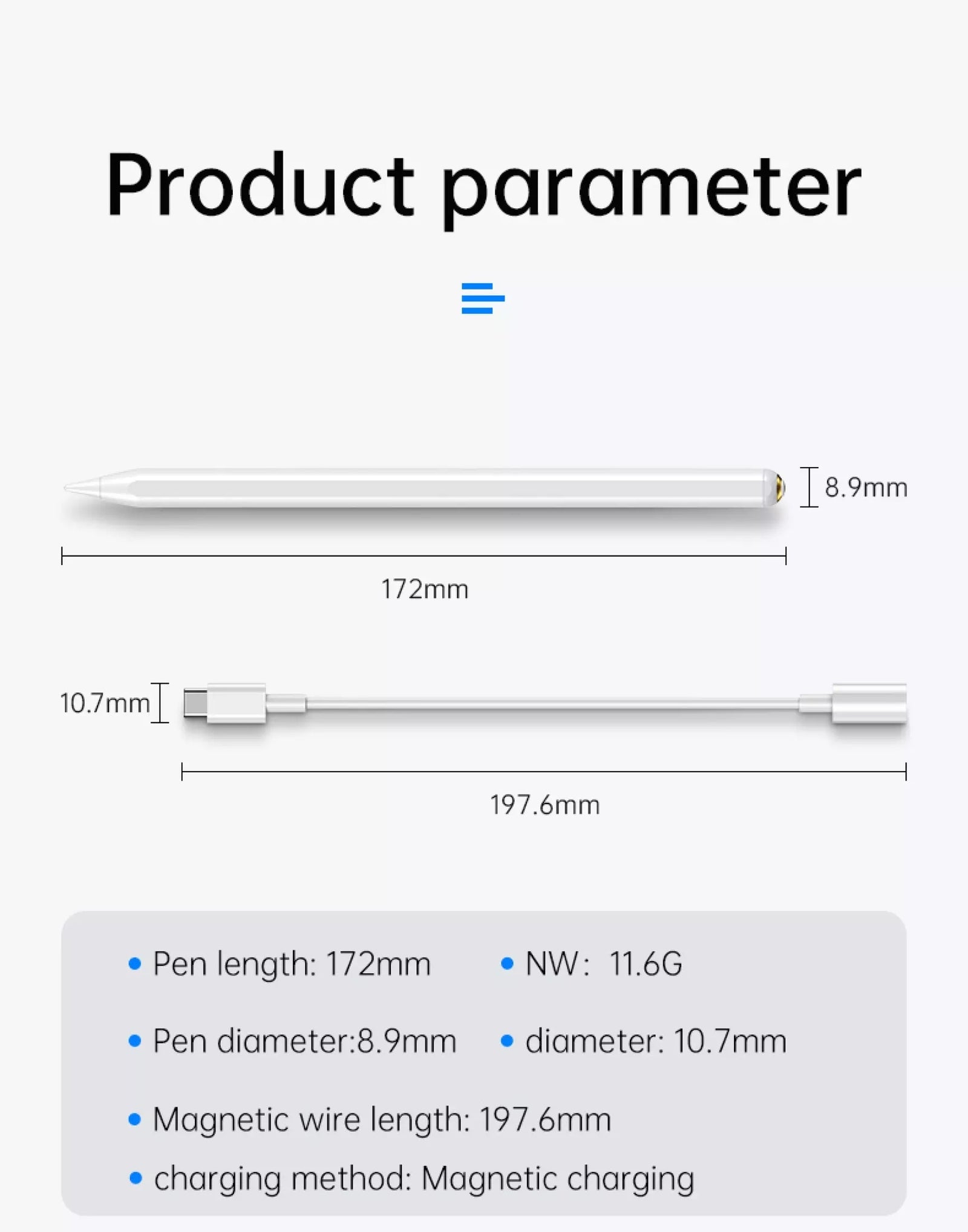 HG04 Automatic Capacitive Stylus Pen for iPad