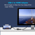 CHOETECH HUB-M03 USB-C To HDMI Adapter4K@60hz with 60W PD Charging Port
