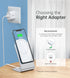 CHOETECH MIX00117SL Magasafe Fast Wireless Charger Stand Holder For iPhone 13/12 H047+T517