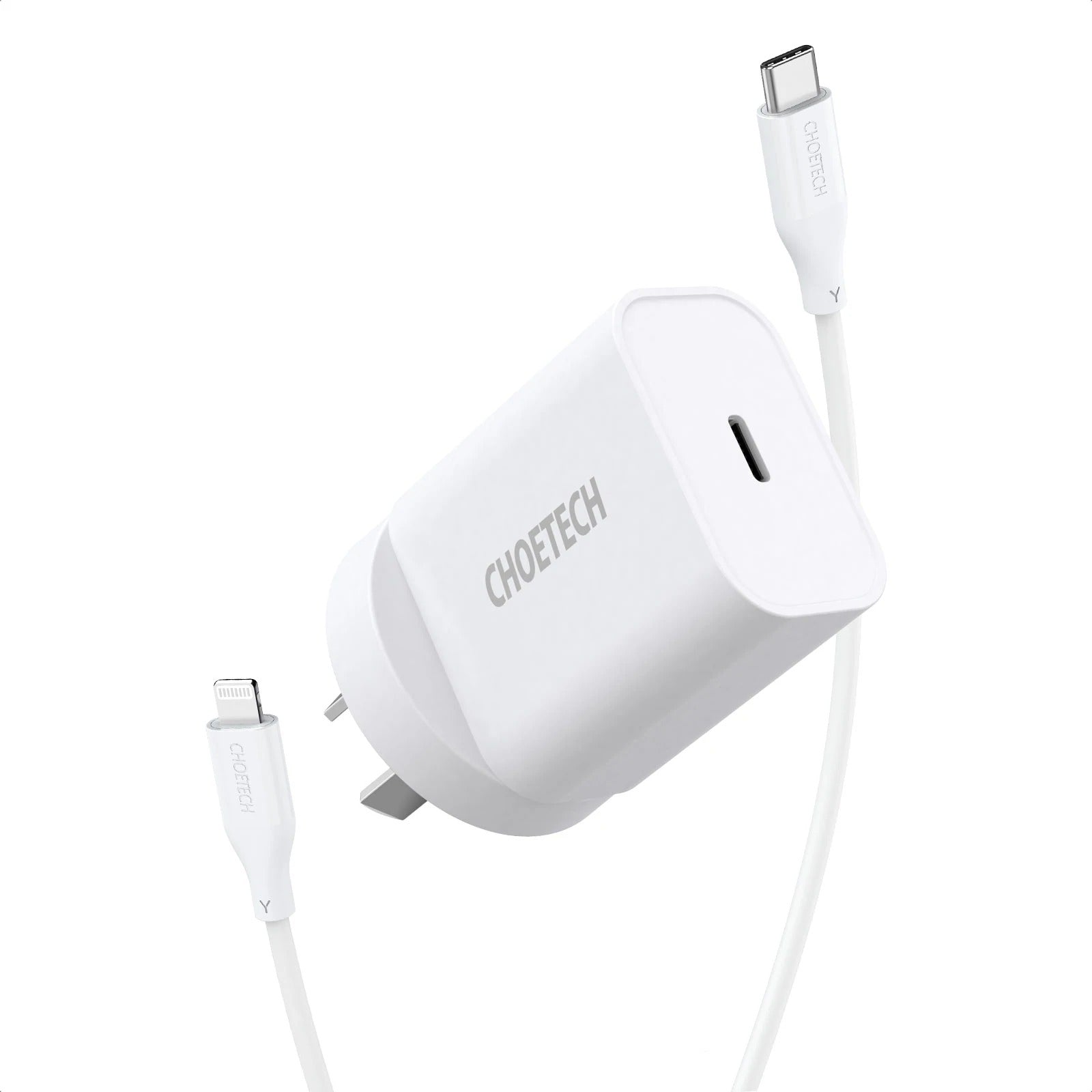 Q5004CL PD20W USB-C iPhone Fast Charger with MFi Certified USB-C Cable