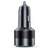 CHOETECH TC0011 130W 3 Ports Dual USB-C Port PD3.0 + USB-A Port Fast Car Charger