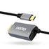 CHOETECH XCH-M180-GY-V2 Unidirectional Adapter USB-C male to HDMI 4K 60Hz male + PD100W Power Delivery 1.8M