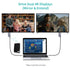 CHOETECH XCH-M180-GY-V2 Unidirectional Adapter USB-C male to HDMI 4K 60Hz male + PD100W Power Delivery 1.8M