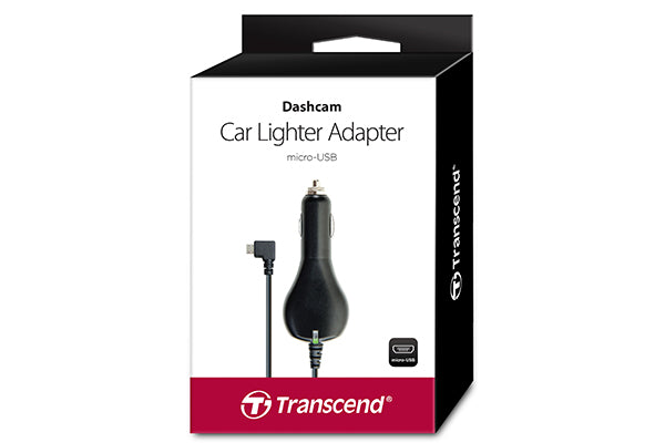 TRANSCEND TS-DPL2  Car Lighter Adapter for DrivePro, Micro-B For DP230 / DP130 / DP110