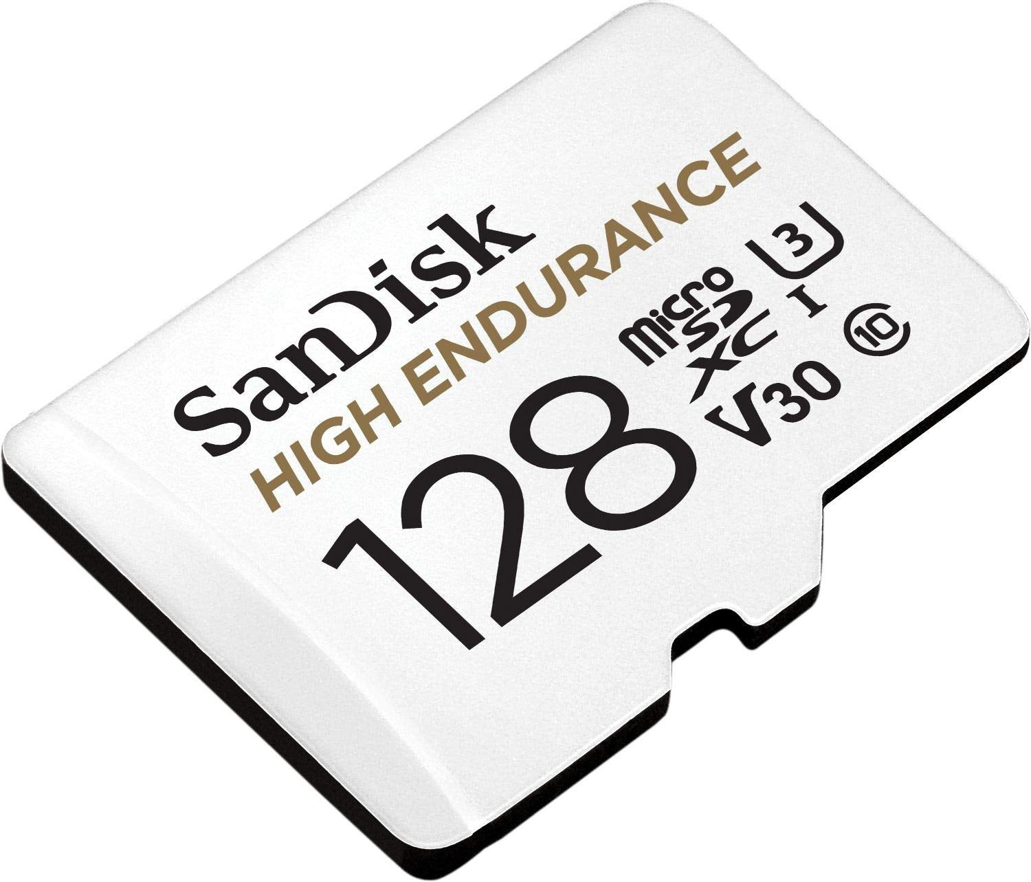 HIGH ENDURANCE MICROSDHC CARD SQQNR 128G UHS-I C10 U3 V30 100MB/S R 40MB/S W SD ADAPTOR SDSQQNR-128G-GN6IA