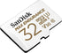 Sandisk Max Endurance Microsdhc Card SQQVR 32G 15 000 HRS UHS-I C10 U3 V30 100MB/S R 40MB/S W SD Adaptor SDSQQVR-032G-GN6IA