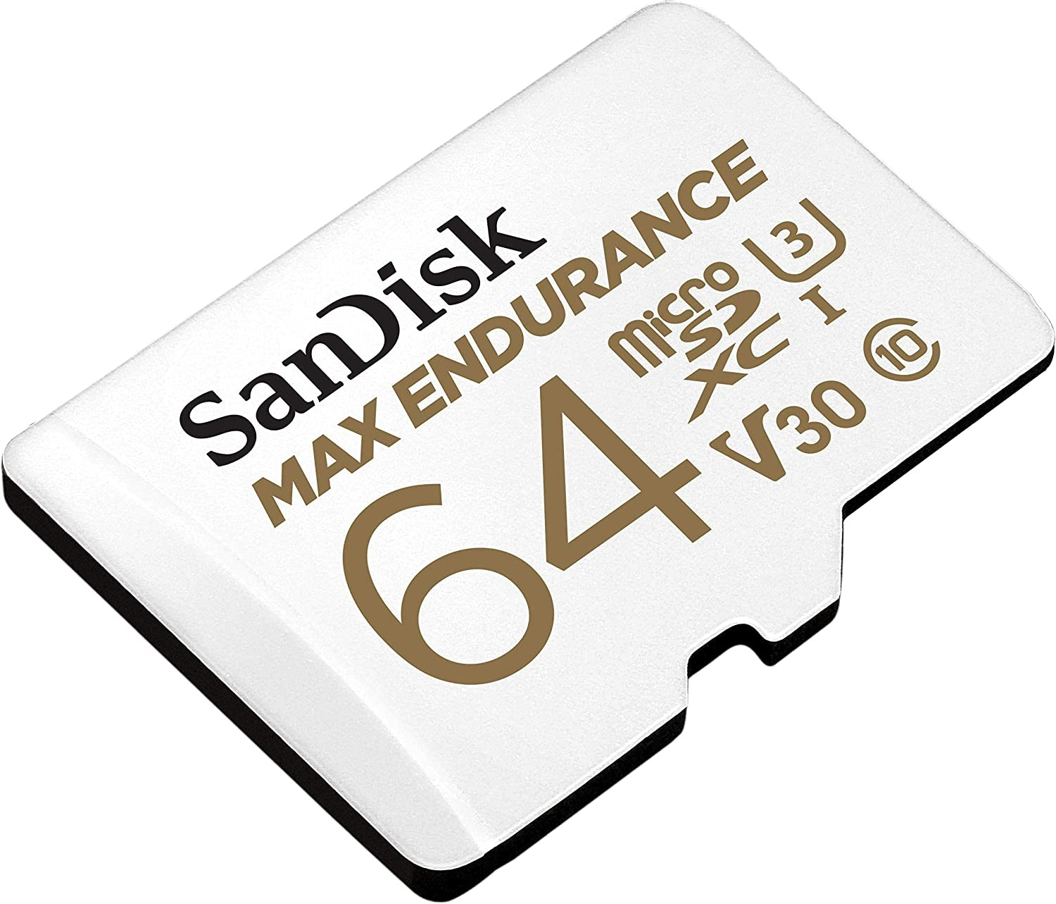 Sandisk Max Endurance Microsdxc Card SQQVR 64G 30 000 HRS UHS-I C10 U3 V30 100MB/S R 40MB/S W SD Adaptor SDSQQVR-064G-GN6IA