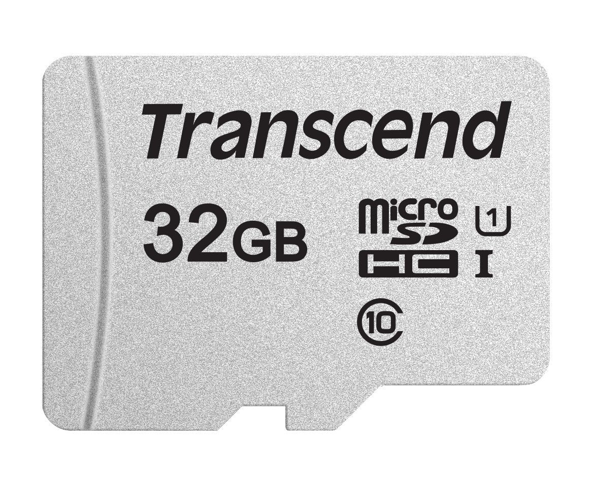 TRANSCEND TS32GUSD300S 32GB UHS-I U1 microSD w/o Adapter  microSDHC I, C10, U1