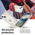 Shockproof Transparent Magsafe Cover Case for iPhone 15 Plus (Transparent)