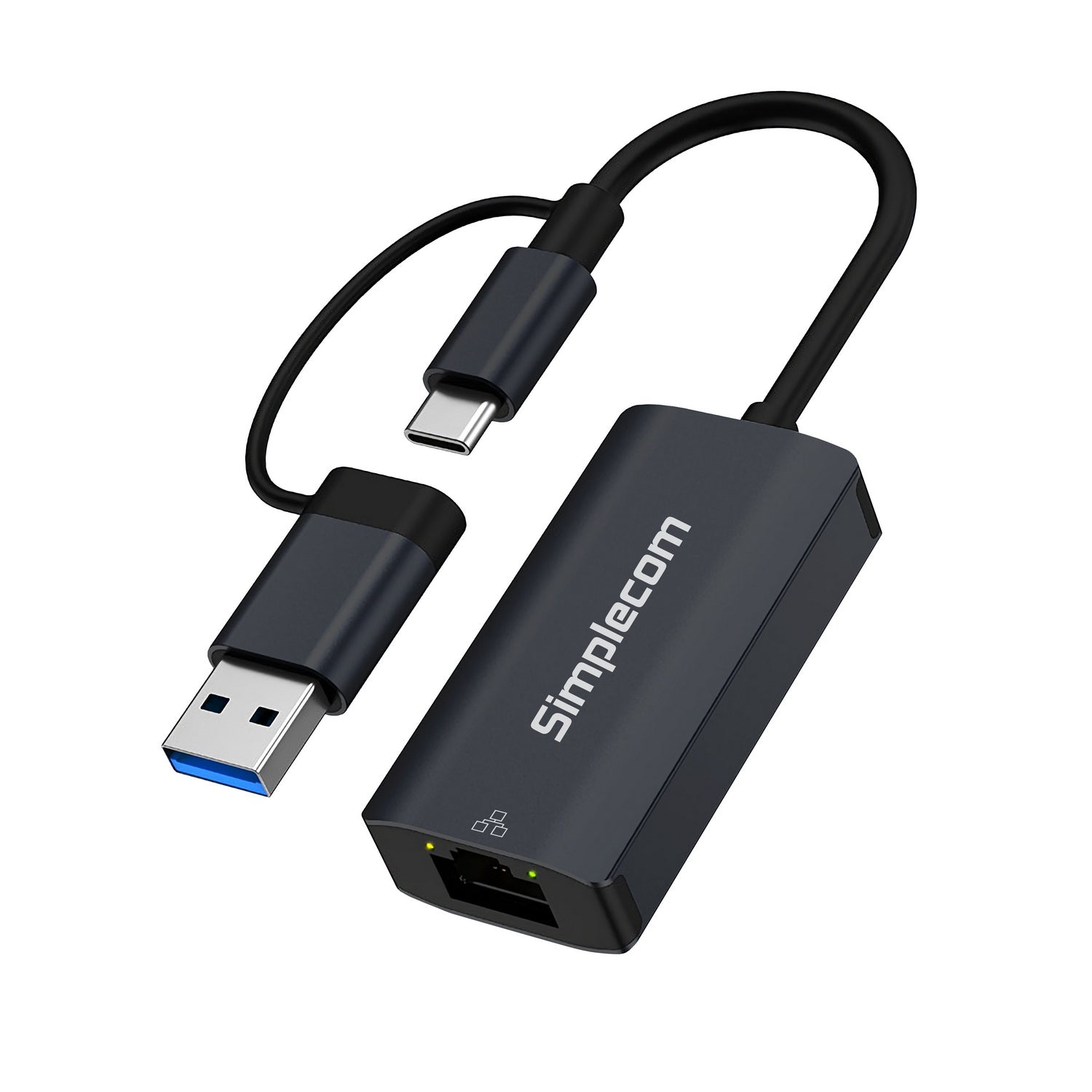 NU315 USB-C and USB-A to Gigabit Ethernet Adapter