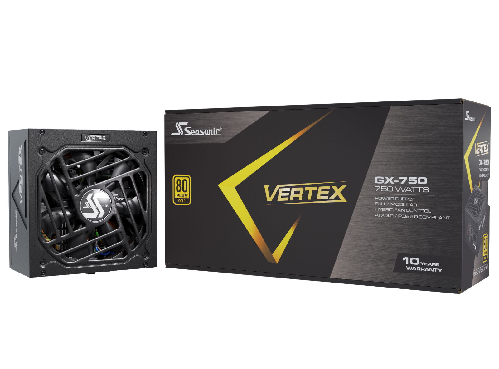 Seasonic VERTEX 750W (GX-750)  80 PLUS Gold Modular PSU ATX 3.0