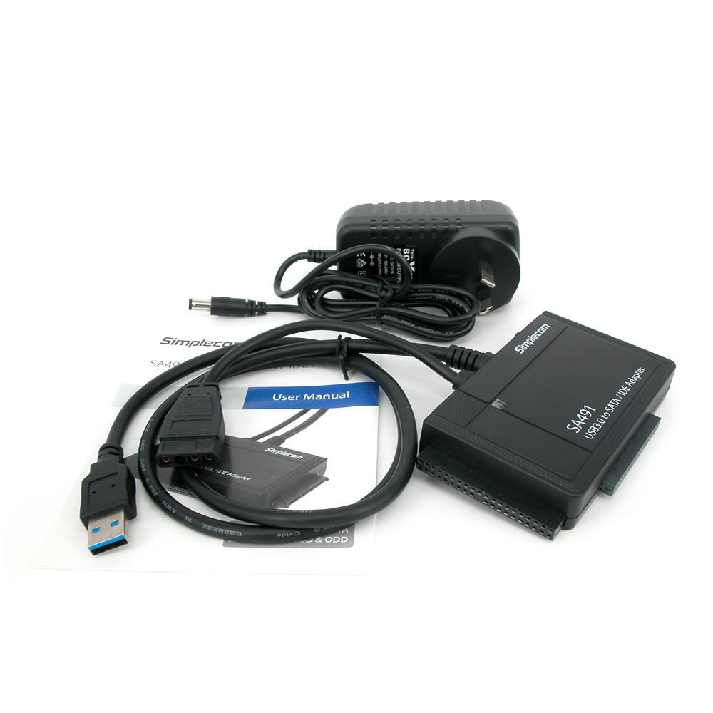 Simplecom SA491 3-IN-1 USB 3.0 TO 2.5