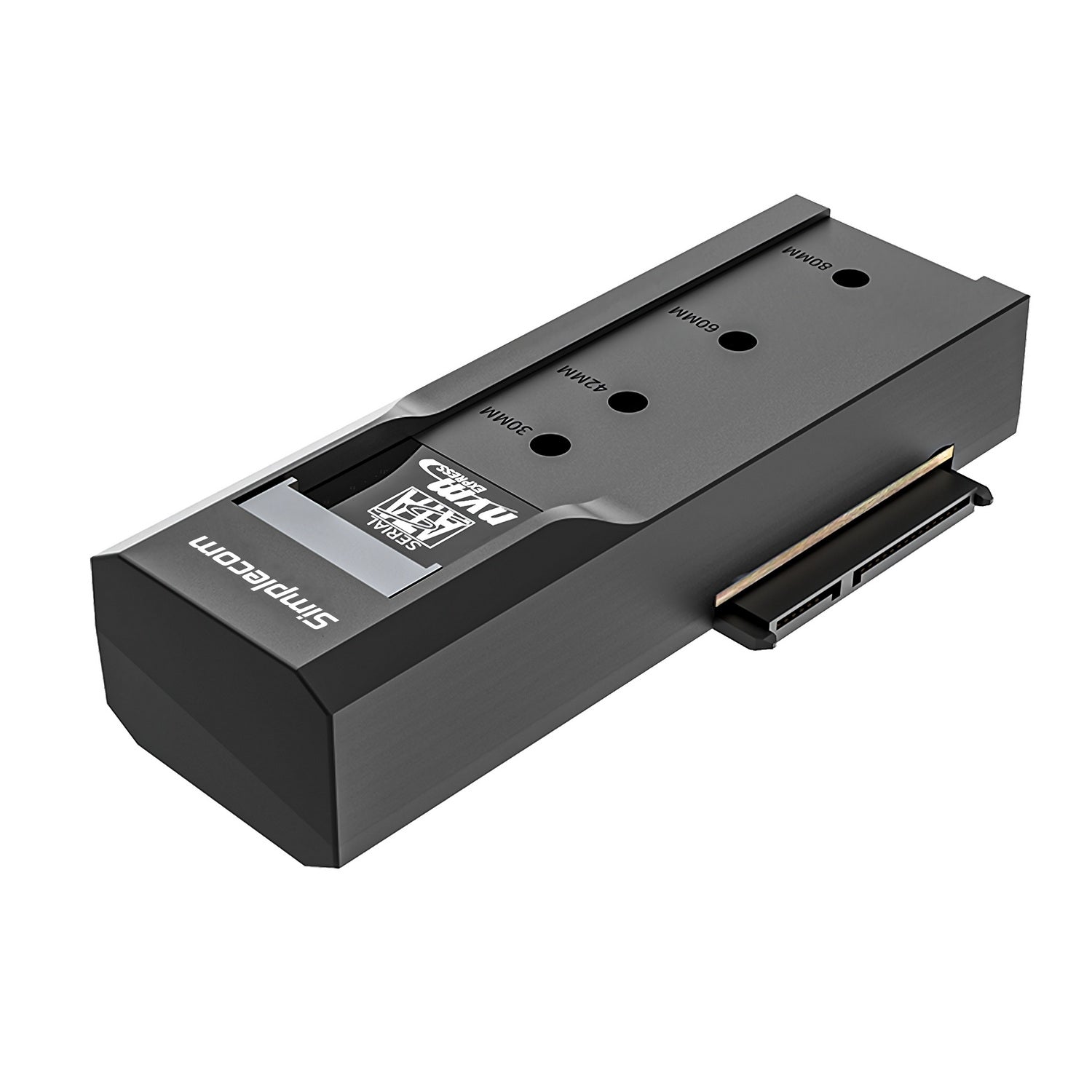 SA536 USB to M.2 and SATA 2-IN-1 Adapter for 2.5"/3.5" HDD & NVMe/SATA M.2 SSD with Power Supply USB 3.2 Gen2 10Gbps