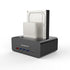 SD352 USB 3.0 to Dual SATA Aluminium Docking Station with 3-Port Hub and 1 Port 2.1A USB Charger