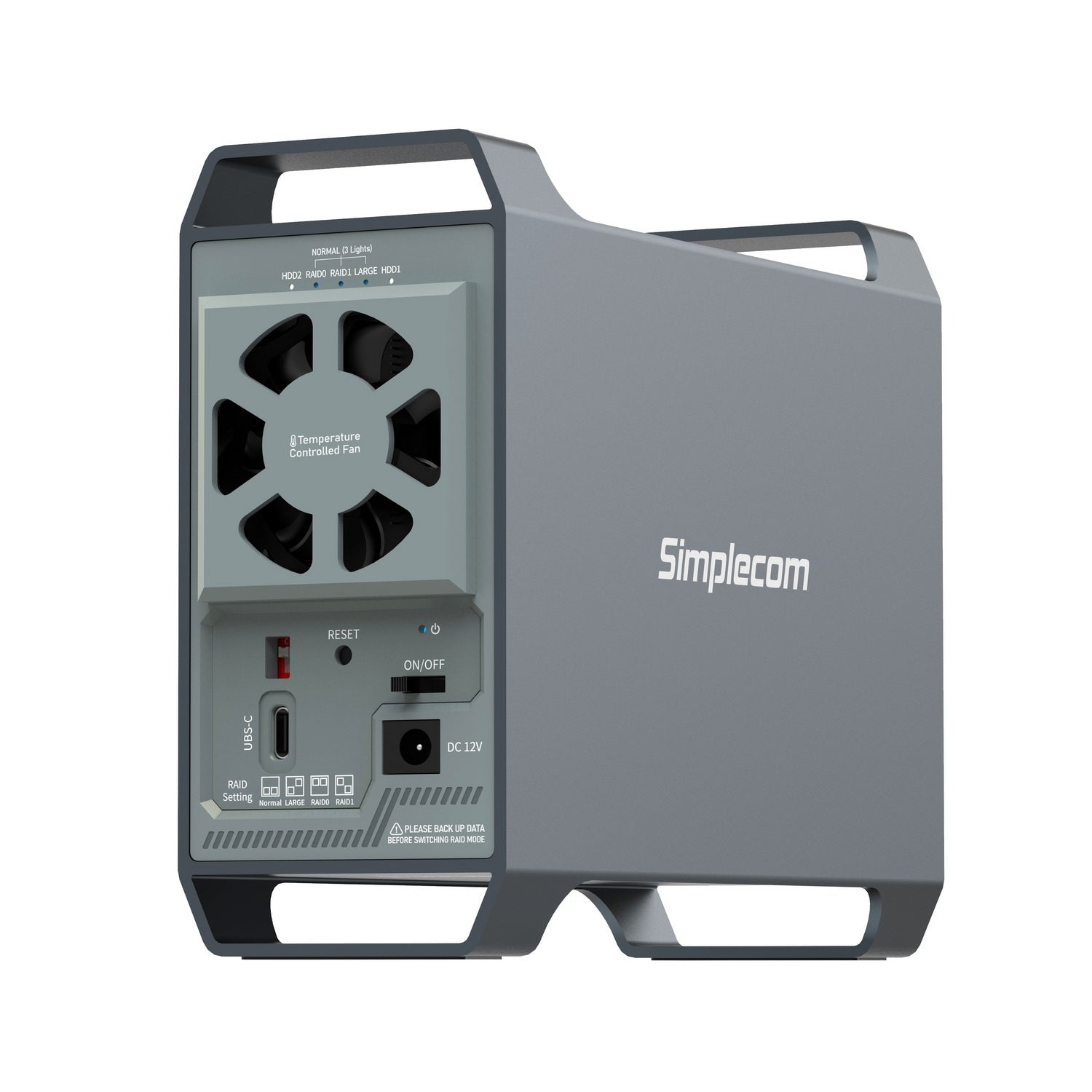 Simplecom SE482 SuperSpeed USB Dual Bay 3.5