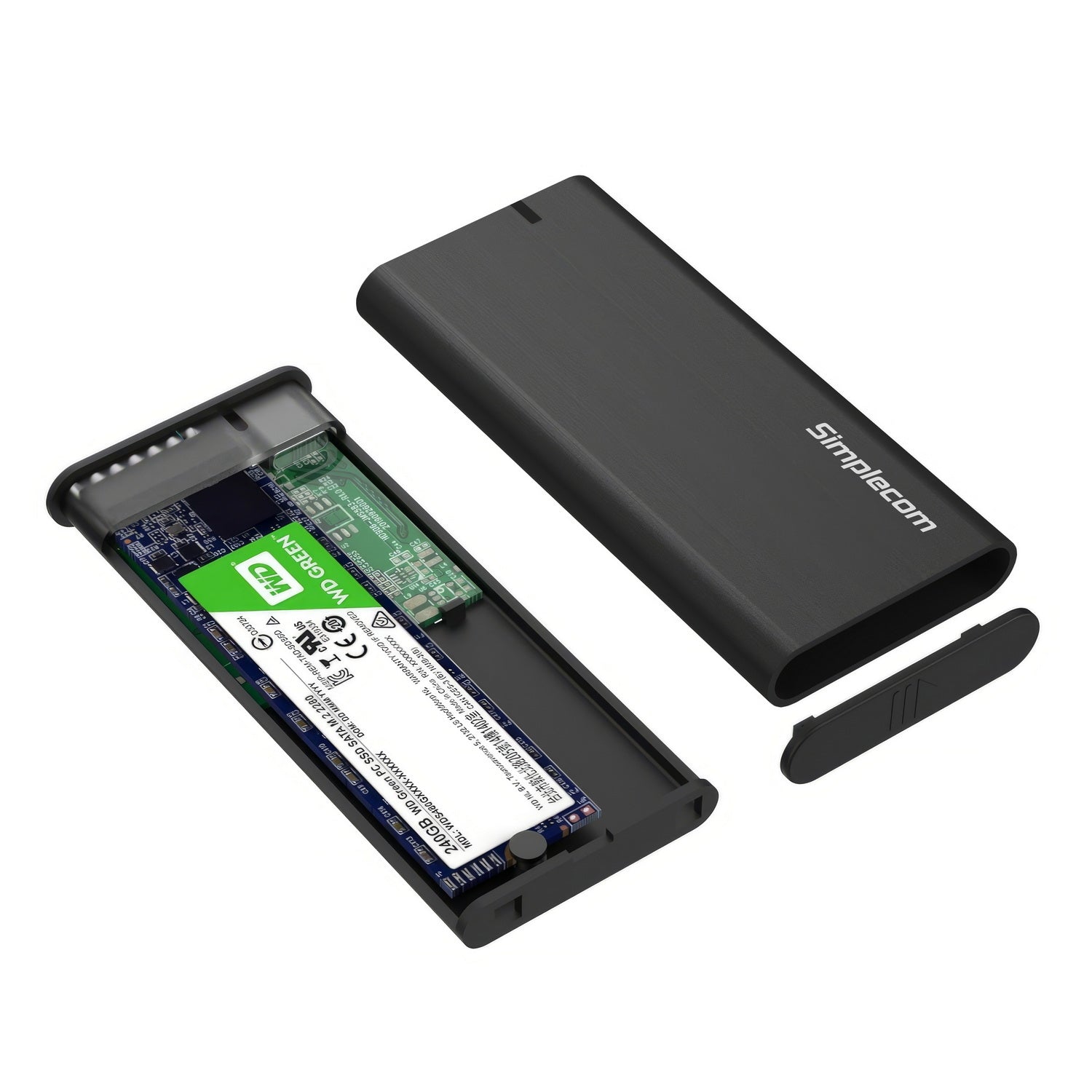 SE502C SATA M.2 SSD to USB-C Enclosure USB 3.2 Gen1 5Gbps