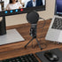 Simplecom UM650 USB Cardioid Condenser Microphone Gaming RGB Lights with Tripod & Pop Filter