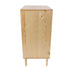 Jamie Tallboy 3 Chest of Drawers Solid Pine Wood Bed Storage Cabinet - Natural