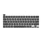 Keyboard Cover Skin For MacBook Pro 13 Pro 16 A2338 A2289 A2251 A2141 M1 M2 2020 to 2023 Grey