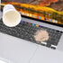 Keyboard Cover Skin For MacBook Pro 13 Pro 16 A2338 A2289 A2251 A2141 M1 M2 2020 to 2023 Grey