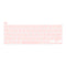 Keyboard Cover Skin For MacBook Pro 13 Pro 16 A2338 A2289 A2251 A2141 M1 M2 2020 to 2023 Pink