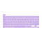 Keyboard Cover Skin For MacBook Pro 13 Pro 16 A2338 A2289 A2251 A2141 M1 M2 2020 to 2023 purple