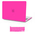 Suitable for  Hot Pink MacBook Pro 13 Inch Case 2016-2023 M1 M2 A2338 A2289 A2251 A2159 Hard Shell Case Keyboard Cover