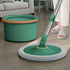 Clean Sewage Separation Mop Rotary Hand-Wash-Free Flat Suction Green