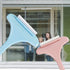 Multifunctional Glass Cleaner Screen Brush Double Sided Window Cleaning Pink