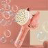 23-Hole Angel Bubble Hammer Gatling Bubble Machine Children's Electric Toy Blue